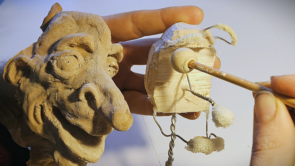 Atelier construction de marionnettes et cinéma d'animation - Cie DERAÏDENZ