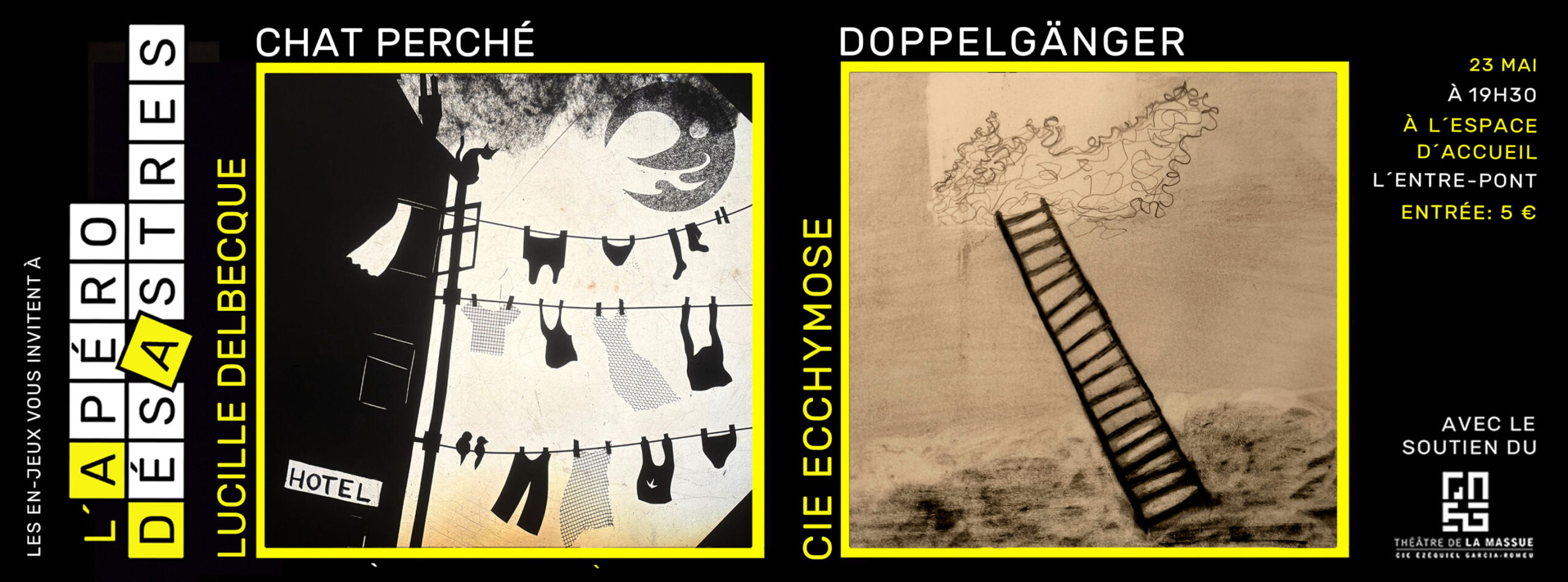 Apéro DésAstres #30 : Chat Perché / Doppelgänger